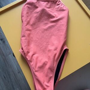 Pink One-Piece Swimsuit